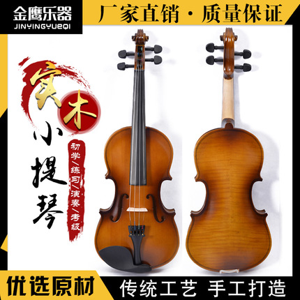 泰州金鹰厂家直供夹板贴皮花纹练习小提琴欢迎详询