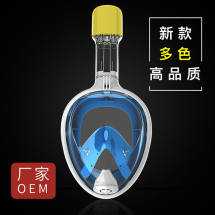 全新爆款 防雾 浮潜全干式 潜水面罩游泳装备厂家支持OEM现货供应