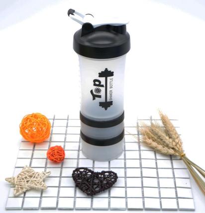 厂家供应新款摇摇杯塑料奶昔健身房运动太空水杯蛋白粉摇杯可定制