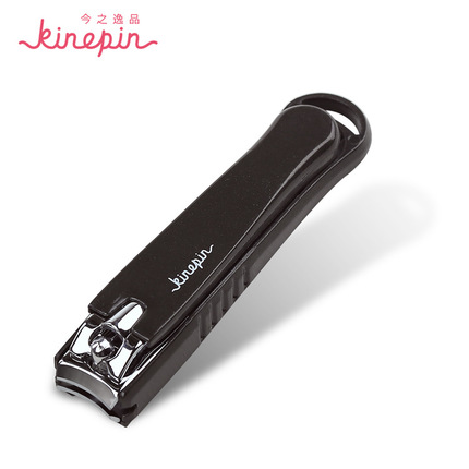 KINEPIN/今之逸品环保材质黑色大号指甲钳 防飞溅便携时尚指甲剪