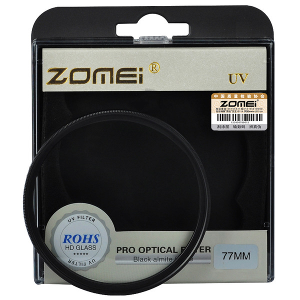 Zomei 62mm 普通UV滤镜 镜头保护镜 防尘防沙 UV 通用滤镜配件