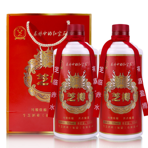 芝樽酒贵州茅台镇特产白酒台湾牛樟芝酱香型白酒招商代理一件代发