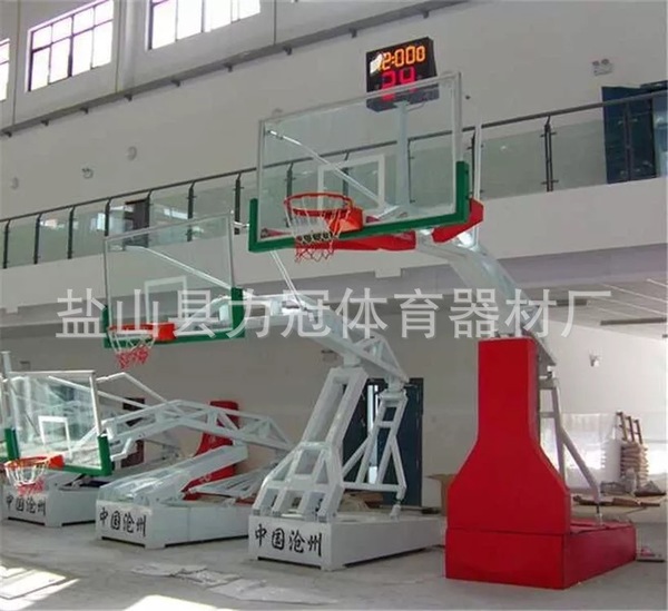 室内篮球架 可升降篮球架 手动液压篮球架 电动篮球架