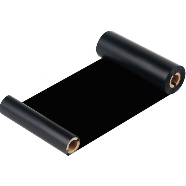 蜡基碳带条码纸110mm 90m 热转印打印机专用铜版板标签纸增强色带