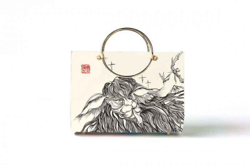 手提包，小款 -5-正面
