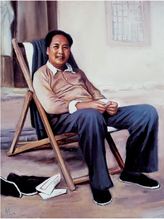 毛主席在西柏坡